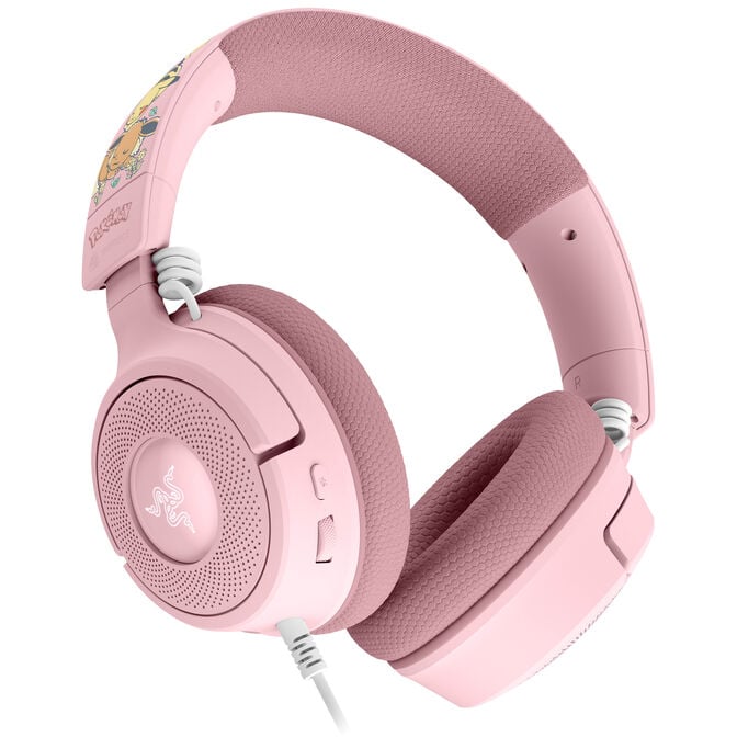 Razer Kraken V4 X Pok&eacute;mon Edition Gaming Headset, USB-C, 40 mm - Pikachu/Eevee image number 2