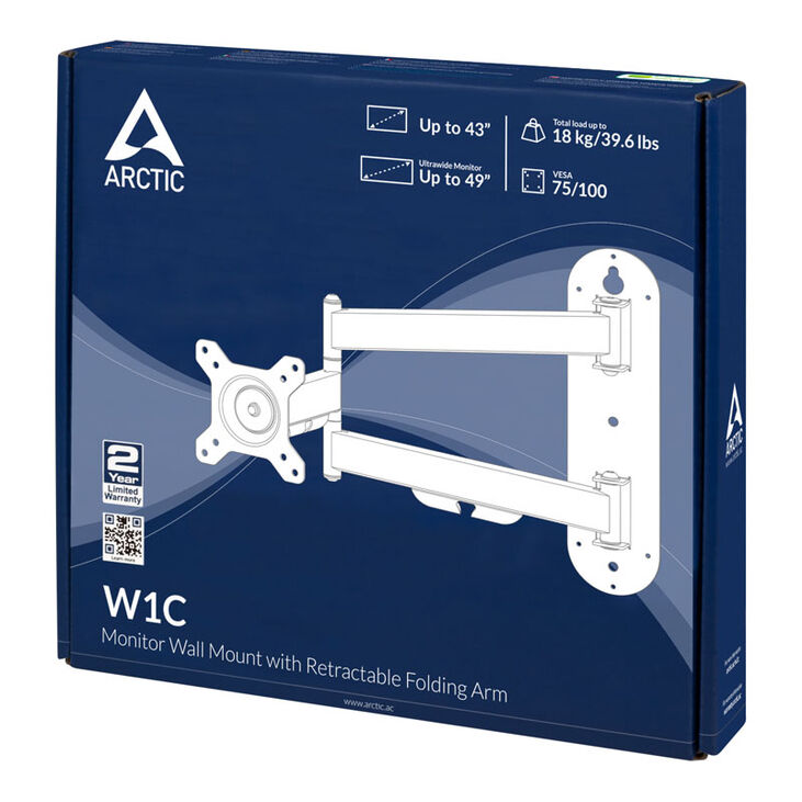 Arctic Monitorhalterung W1C - schwarz image number 7