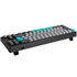 Ducky Miya Pro Moonlight TKL Gaming Tastatur für PC/Mac, MX-Blue, weiße LED - dunkelgrau image number null