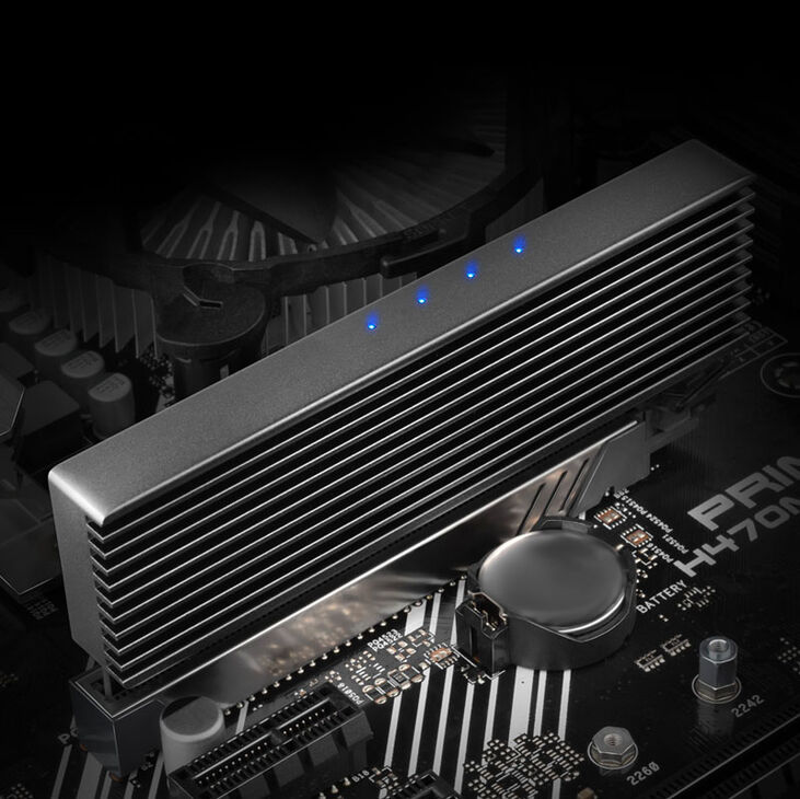 AXAGON PCEM2-XS PCI-E 3.0 16x - M.2 SSD NVMe, 80 mm SSD - low profile image number 3