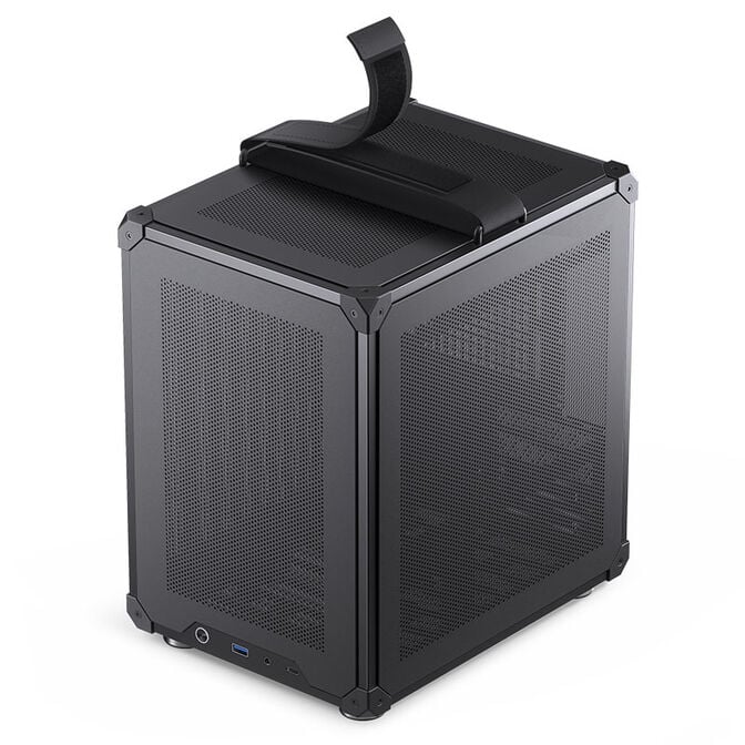 Jonsbo C6-ITX PC Case, Mini-ITX - Black image number 1