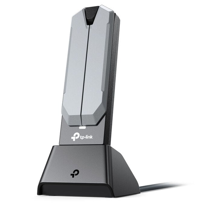 TP-Link Archer TBE400UH WLAN-Adapter, Wi-Fi 7 BE6500, USB 3.0, Tri-Band - schwarz image number 0