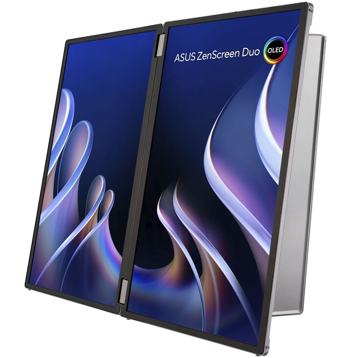 ASUS ZenScreen Duo OLED MQ149CD, 14-inch Business Monitor, 60 Hz, OLED image number 3