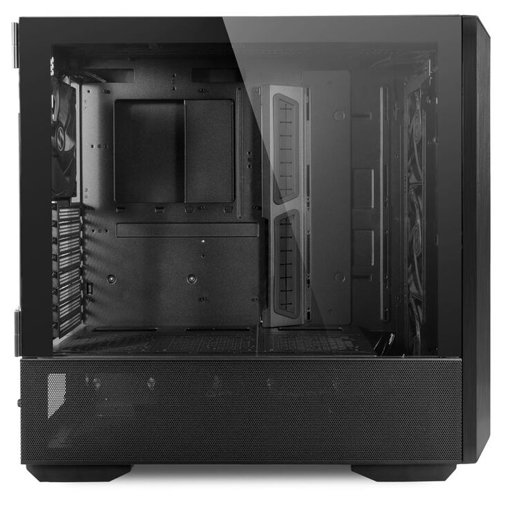 Lian Li LANCOOL III E-ATX-Gehäuse, Midi-Tower - schwarz image number 4