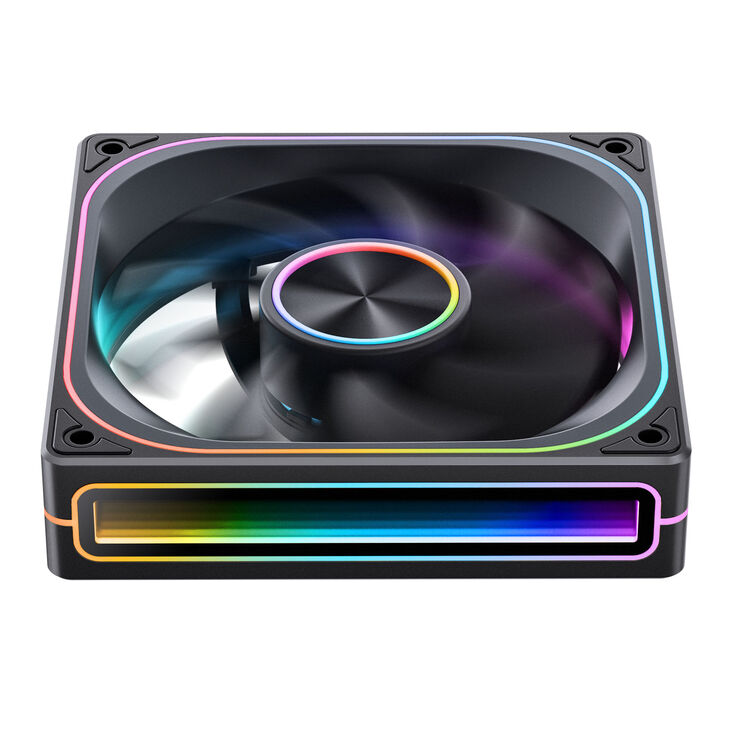 Jonsbo ZA-120 Fan, PWM, ARGB - 120mm, black image number 4