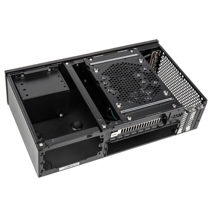 SilverStone SST-ML09B Milo HTPC Gehäuse - schwarz image number 5