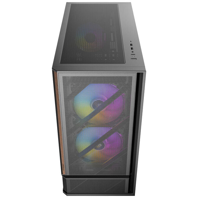 Antec P30 ARGB PC-Geh&auml;use, Midi-Tower, ATX, Tempered Glass - schwarz image number 2