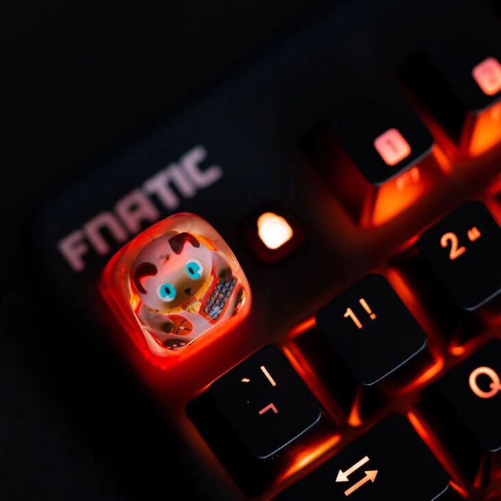 Fnatic Artisan Keycap Loeya - orange image number 4
