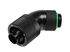 Bitspower Anschluss 45 Grad G1/4 Zoll AG auf 16/10mm - drehbar, schwarz matt image number null