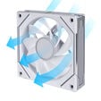 Lian Li O11 Dynamic EVO RGB PC Case Bundle, Mid-Tower, ARGB, Tempered Glass + 6x UNI FAN SL-INF Reverse Blade Fans - White image number null