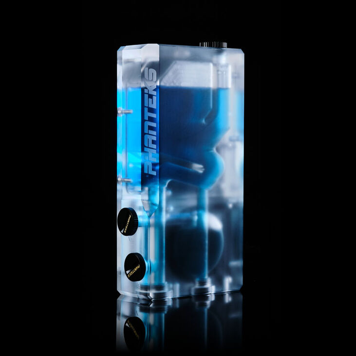 PHANTEKS R160C Reservoir - Transparent Acrylic Backplate, DRGB-LED image number 4