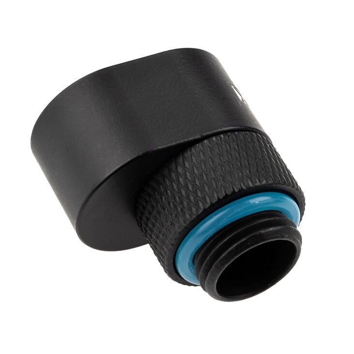 XSPC G1/4 Rotary 7mm Offset Fitting - matte black image number 2