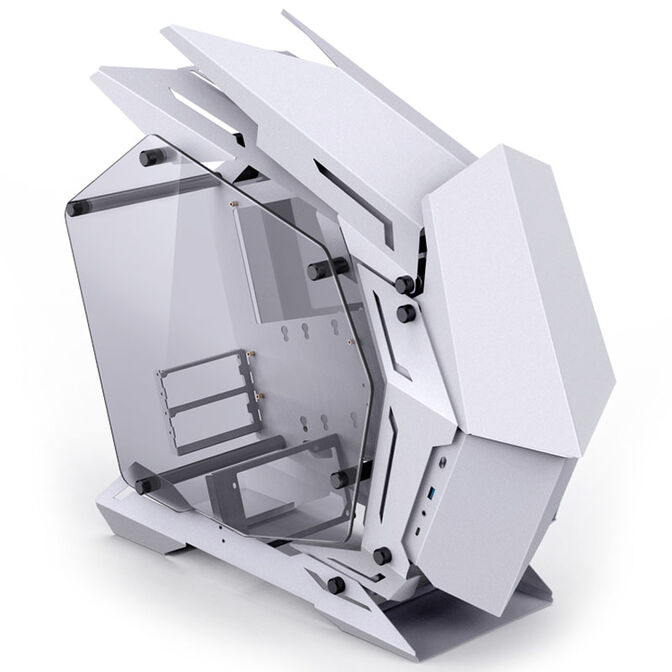 Jonsbo MOD3 Mini Micro-ATX Tower Showcase, Tempered Glass - wei&szlig; image number 1