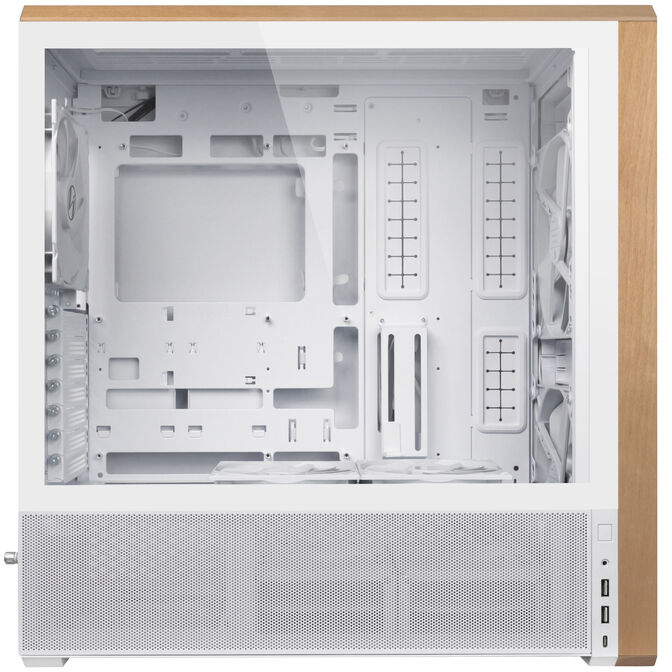 Lian Li Lancool 217 PC-Geh&auml;use, Midi-Tower, ATX, Tempered Glass - wei&szlig; image number 2