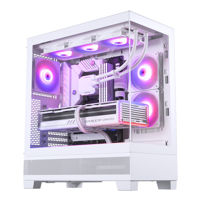 Phanteks XT View Tempered Glass Windows, D-RGB - wei&szlig; image number 1