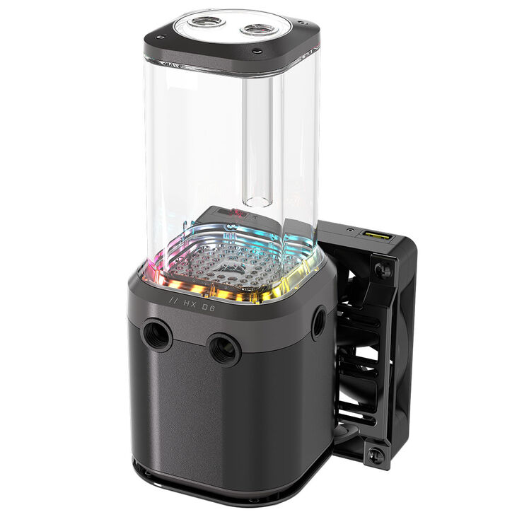 Corsair iCUE Link XD6 RGB Elite Pump Reservoir Combo - black image number 7