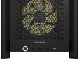 CORSAIR FRAME 4000D LCD RS PC-Geh&auml;use, Midi-Tower, ATX, ARGB, Tempered Glass - schwarz image number null