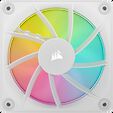 Corsair iCUE Link LX140 RGB, PWM Fan, 2-pack - 140mm, white image number null
