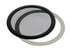 DEMCiflex Staubfilter 120mm, rund - schwarz/schwarz image number null