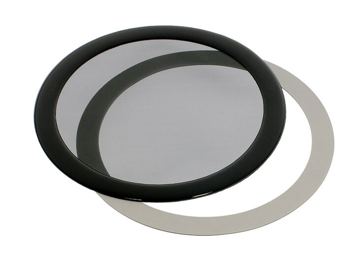 DEMCiflex Staubfilter 120mm, rund - schwarz/schwarz image number 0