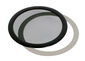 DEMCiflex Staubfilter 120mm, rund - schwarz/schwarz