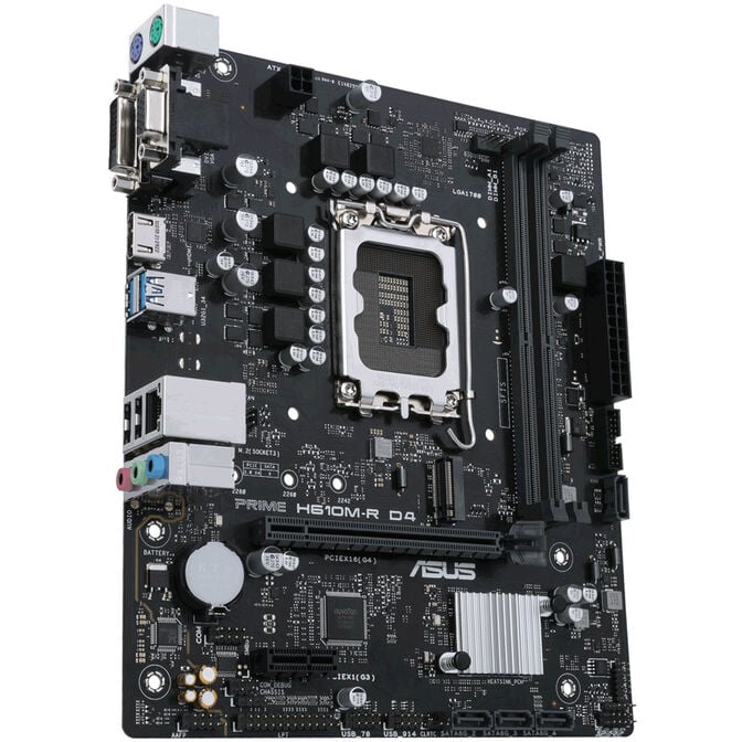 ASUS Prime H610M-R D4-SI, Intel H610 Mainboard, Sockel 1700, DDR4 image number 4