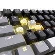 Corsair CLIPPER PRO MINI 60 Hall Effect Gaming Keyboard, Backlit RGB LED, CORSAIR MGX Core, Black PBT DS Keycaps image number null
