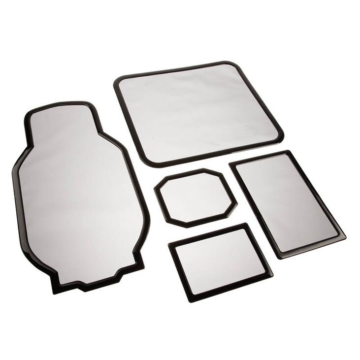 Demciflex Staubfilter Set für Corsair 600T - schwarz/schwarz image number 0
