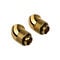 Corsair Hydro X Series Adapter 45 Grad G1/4 Zoll AG auf G1/4 Zoll IG - 2er Pack, drehbar, gold