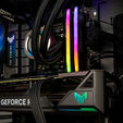 Gaming PC Racing Rig M, AMD Ryzen 7 9800X3D, NVIDIA GeForce RTX 4070 Ti Super image number null