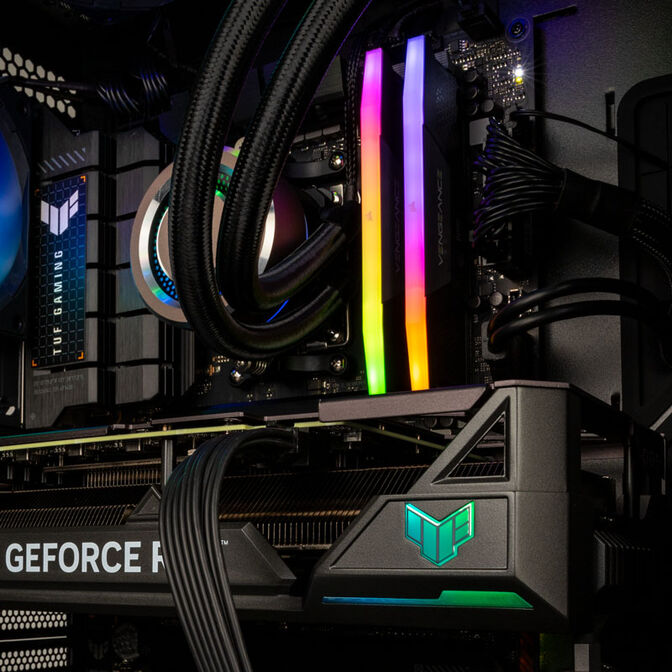 Gaming PC Racing Rig M, AMD Ryzen 7 9800X3D, NVIDIA GeForce RTX 4070 Ti Super image number 4