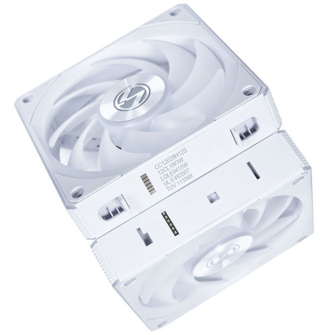 Lian Li UNI FAN CL Wireless L&uuml;fter - 120mm, wei&szlig; image number 6