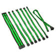 Kolink Core Pro Braided Cable Extension Kit 12V-2x6 Typ 2 - Venom Green image number null