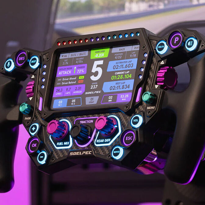 SOELPEC Spectra XR Steering Wheel - arctic image number 2