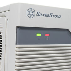 Silvertek Htpc Silverstone FLP01 PC case, HTPC, SSI-CEB/ATX - white