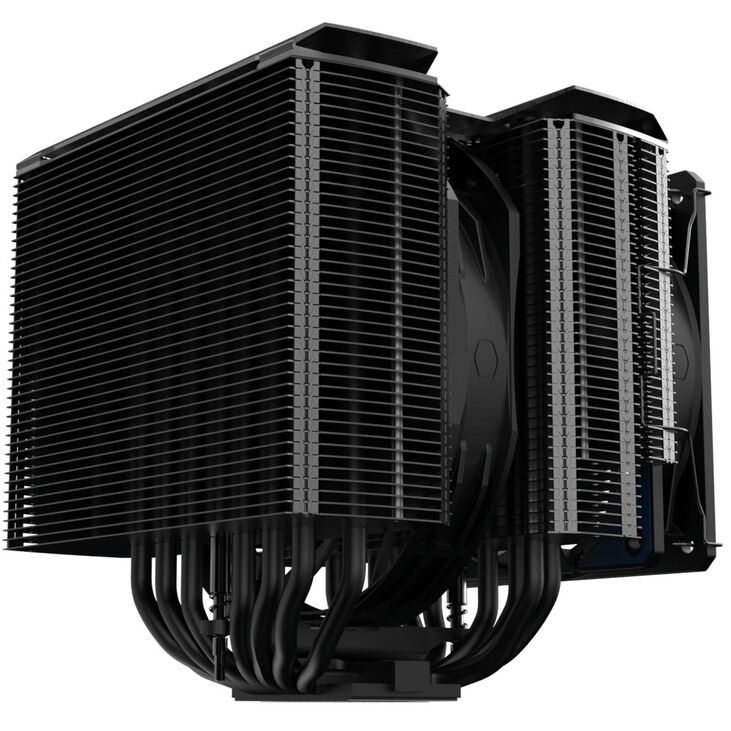 Cooler Master MasterAir MA824 Stealth CPU-Kühler - 135mm, schwarz image number 5