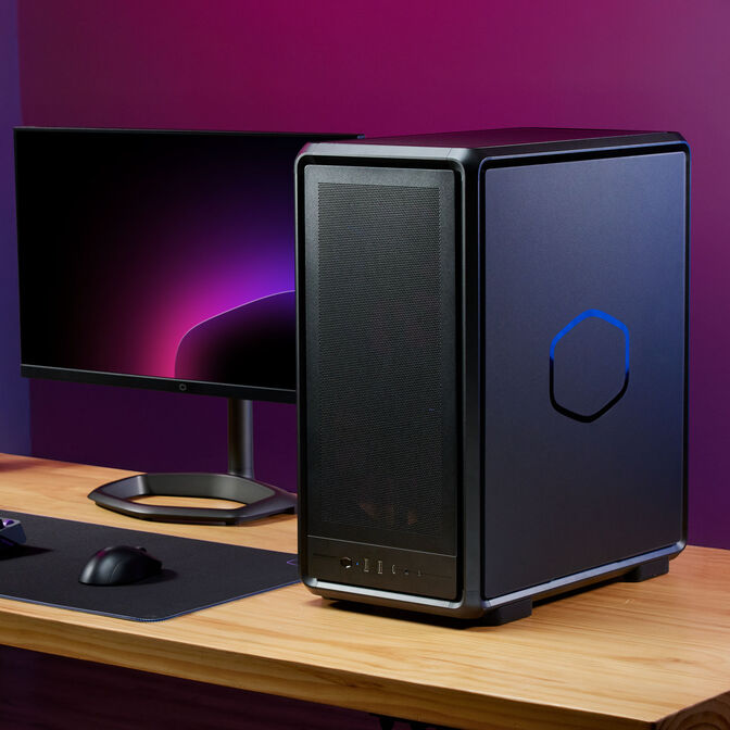 Cooler Master MasterFrame 500 Mesh PC-Geh&auml;use, Midi-Tower, E-ATX, Tempered Glass - schwarz image number 9