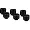 Thermal Grizzly DeltaMate Fitting, Messing, G1/4&rdquo;-Gewinde - schwarz, HT14, 6er-Pack