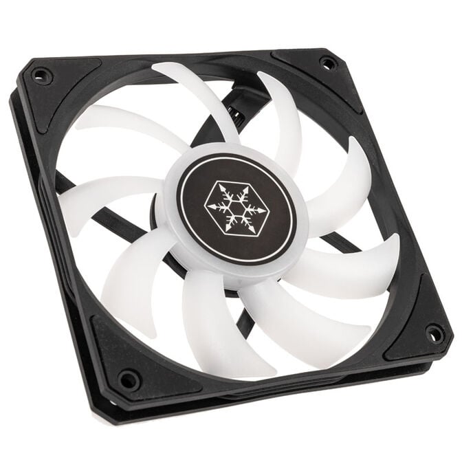 SilverStone SST-AS120B-ARGB, RGB L&uuml;fter - 120mm image number 1