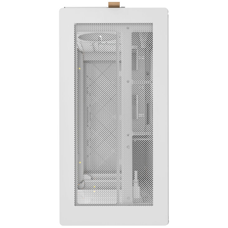 Montech HS02 PC Case, Midi Tower, ATX, Tempered Glass, ARGB - White image number 7