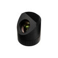 EK Water Blocks EK-Torque Adapter 45 Degree G1/4 inch Male to G1/4 inch Female - Rotatable, Black image number null