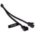 Alphacool Y-Splitter 4-pin to 2x 4-pin PWM 15cm - black image number null