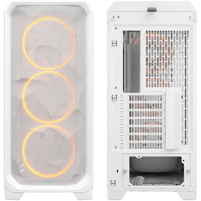 Fractal Design Meshify 3 RGB TG Clear PC-Geh&auml;use, Midi-Tower, E-ATX - wei&szlig; image number 10