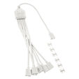 Kolink ARGB 1-6 splitter cable - 30cm, white image number null
