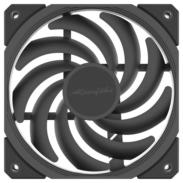 Alpenföhn 120 Jetstream Slim PWM Fan - black image number 1