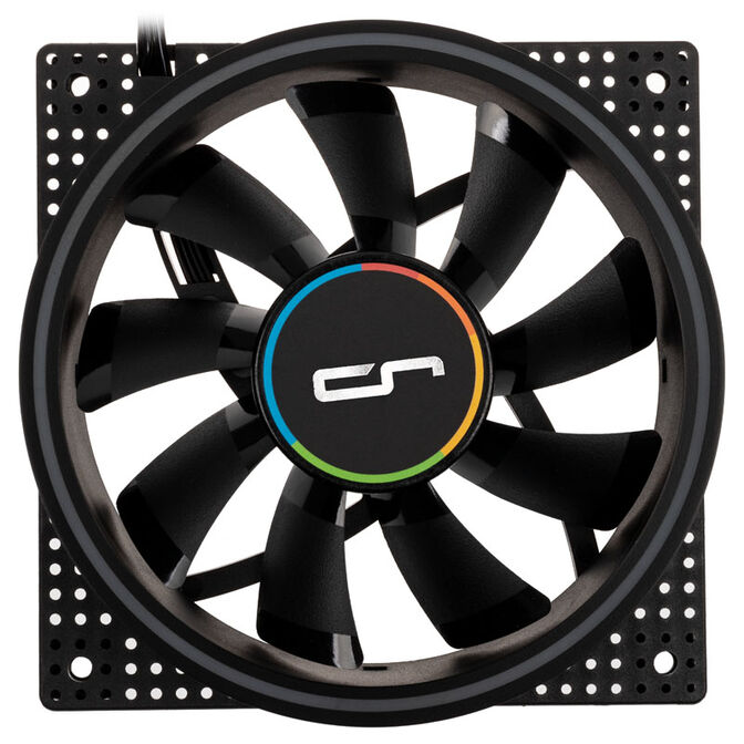 Cryorig Crona S PWM L&uuml;fter, ARGB - 120mm, schwarz image number 2