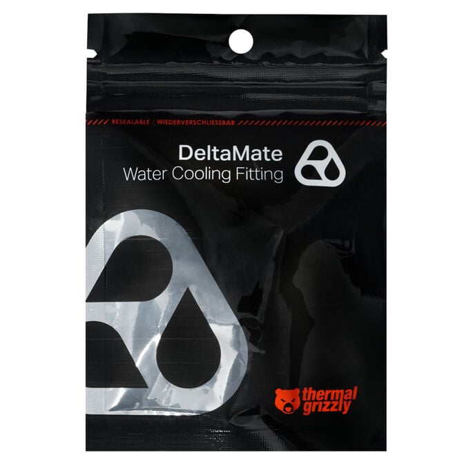 Thermal Grizzly DeltaMate Quick Disconnect Male - F, black image number 2