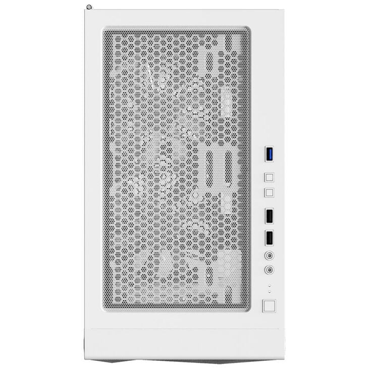 Montech X3 Mesh Mid Tower, RGB, Tempered Glass - White image number 3