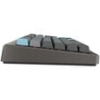 Ducky Cushion 98 Gaming-Tastatur, 96%, DE-Layout, Shush Red Switches - Nickel image number null