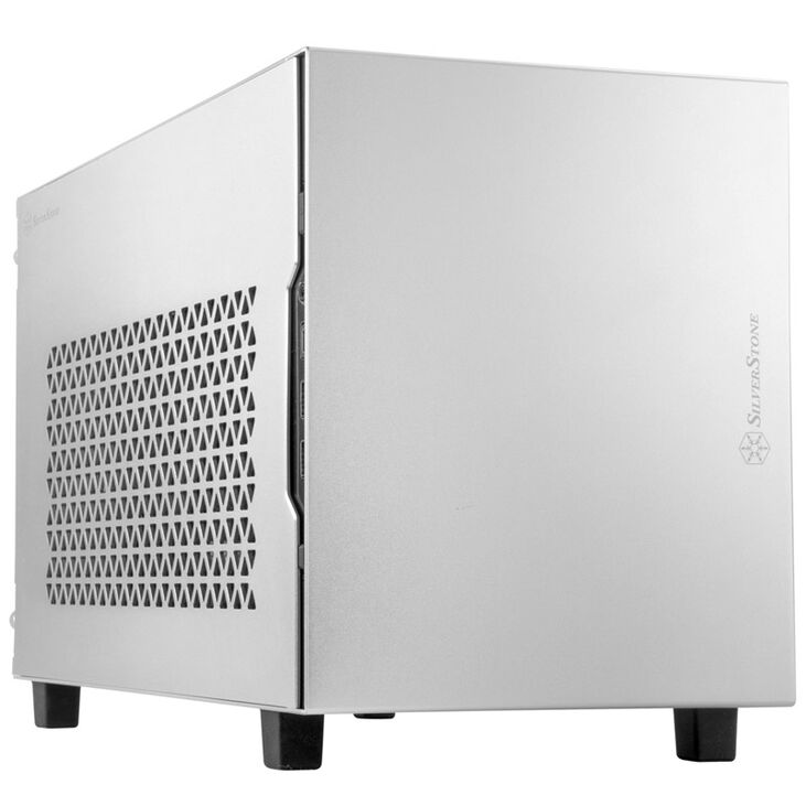 SilverStone SST-SG15S Sugo Mini-ITX case - silver image number 1